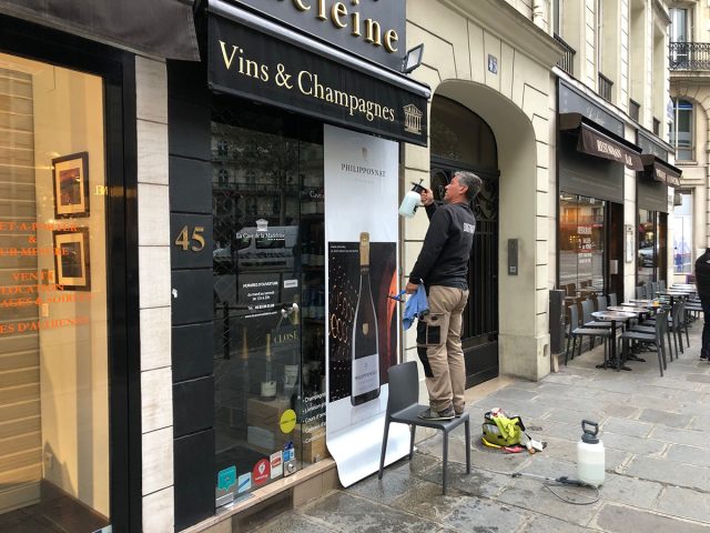 Décoration vitrine - Paris